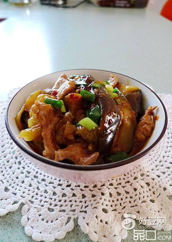 肉片烧辣茄子