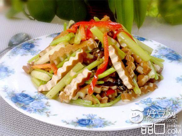 香芹炒香干