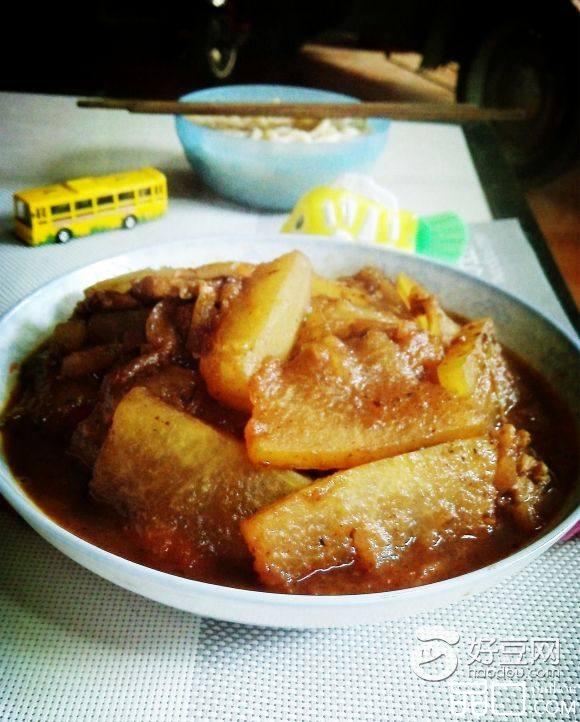 冬瓜炒肉片