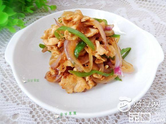 洋葱炒鸡丝