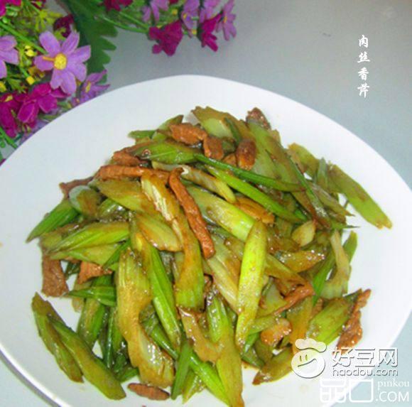 肉丝香芹