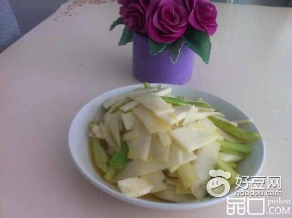 西芹炒山药