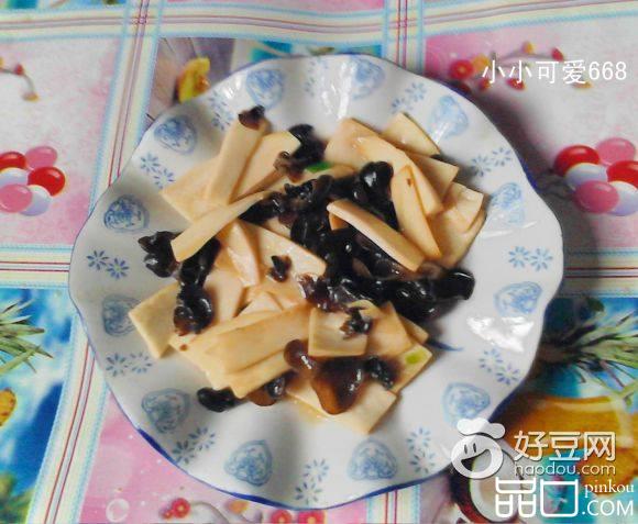 木耳炒杏鲍菇