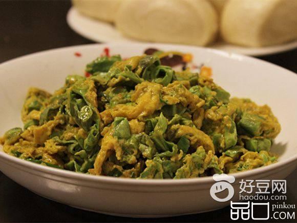 荷叶芽炒鸡蛋