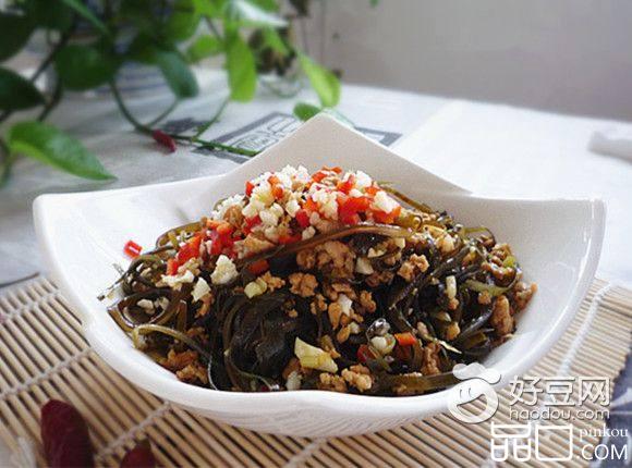 肉末海带丝
