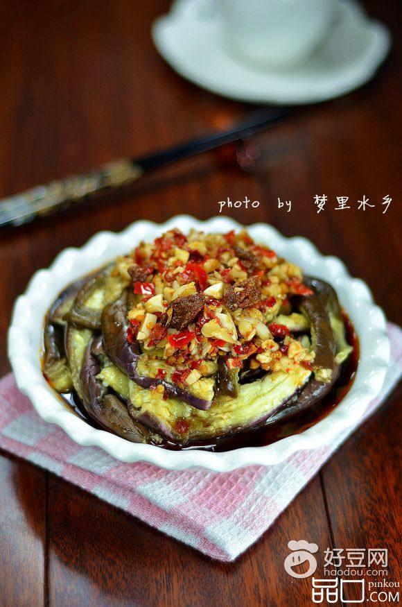 辣椒肉酱拌茄子