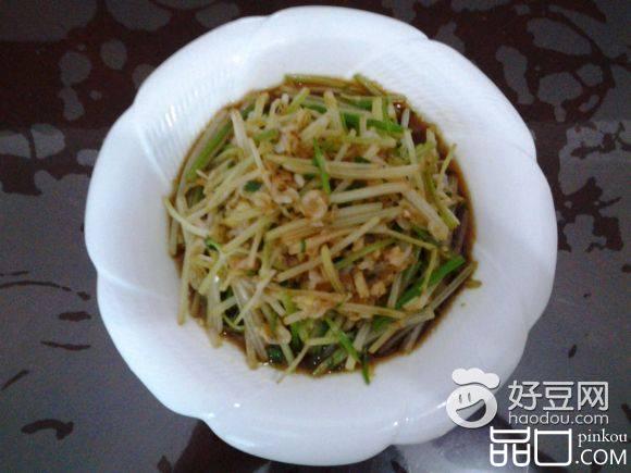 芹菜拌虾米