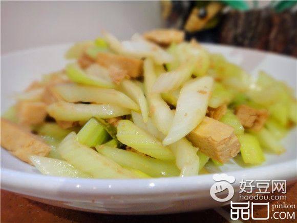 豆干香炒西芹
