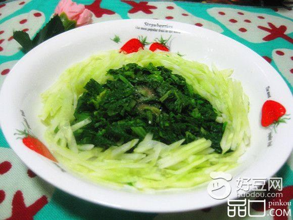 拌芹菜叶