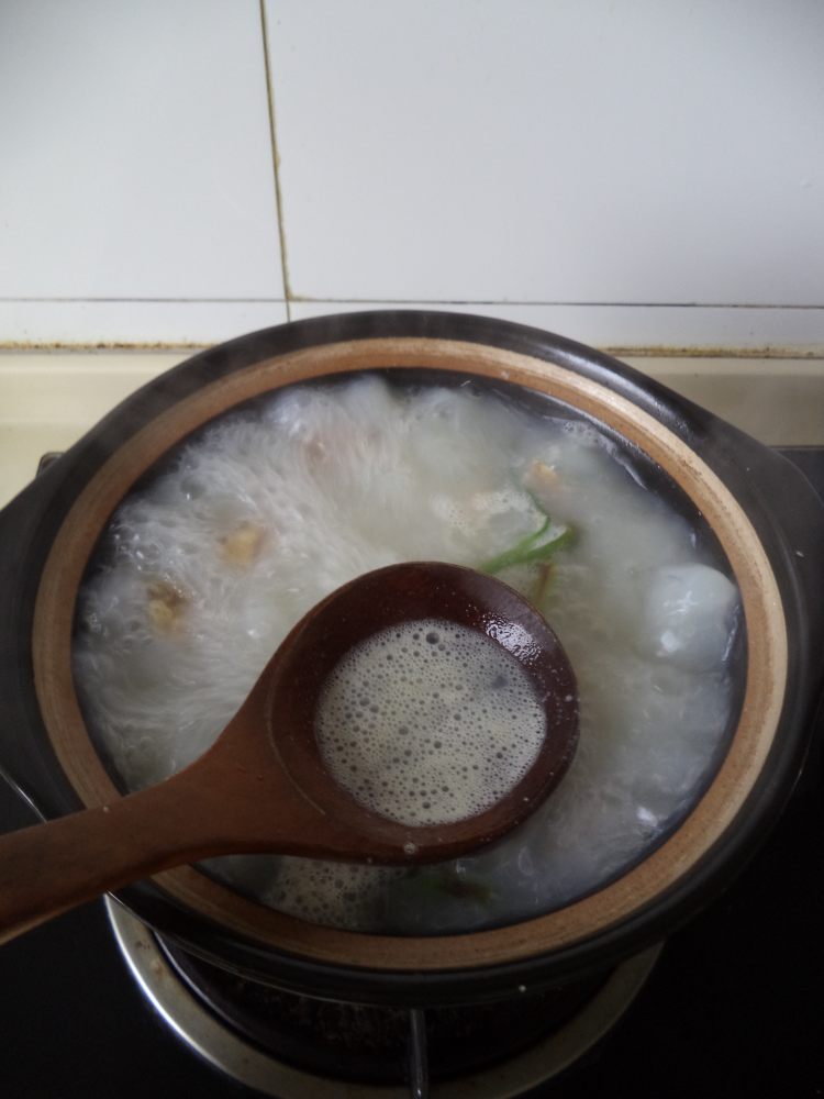 河蚌烧咸鸡步骤8