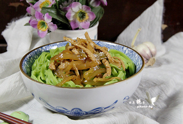 鸡丝榨菜面#夏日餐桌#步骤17