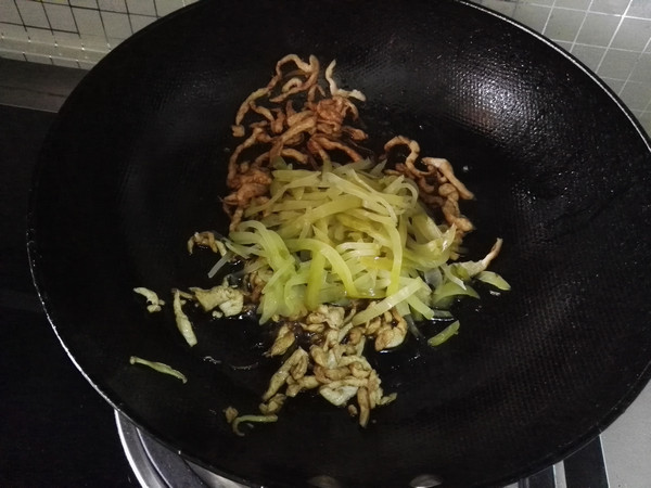 鸡丝榨菜面#夏日餐桌#步骤13