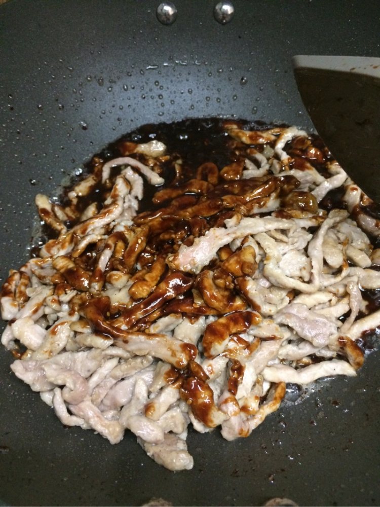 京酱肉丝步骤11