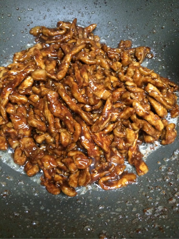 京酱肉丝步骤12