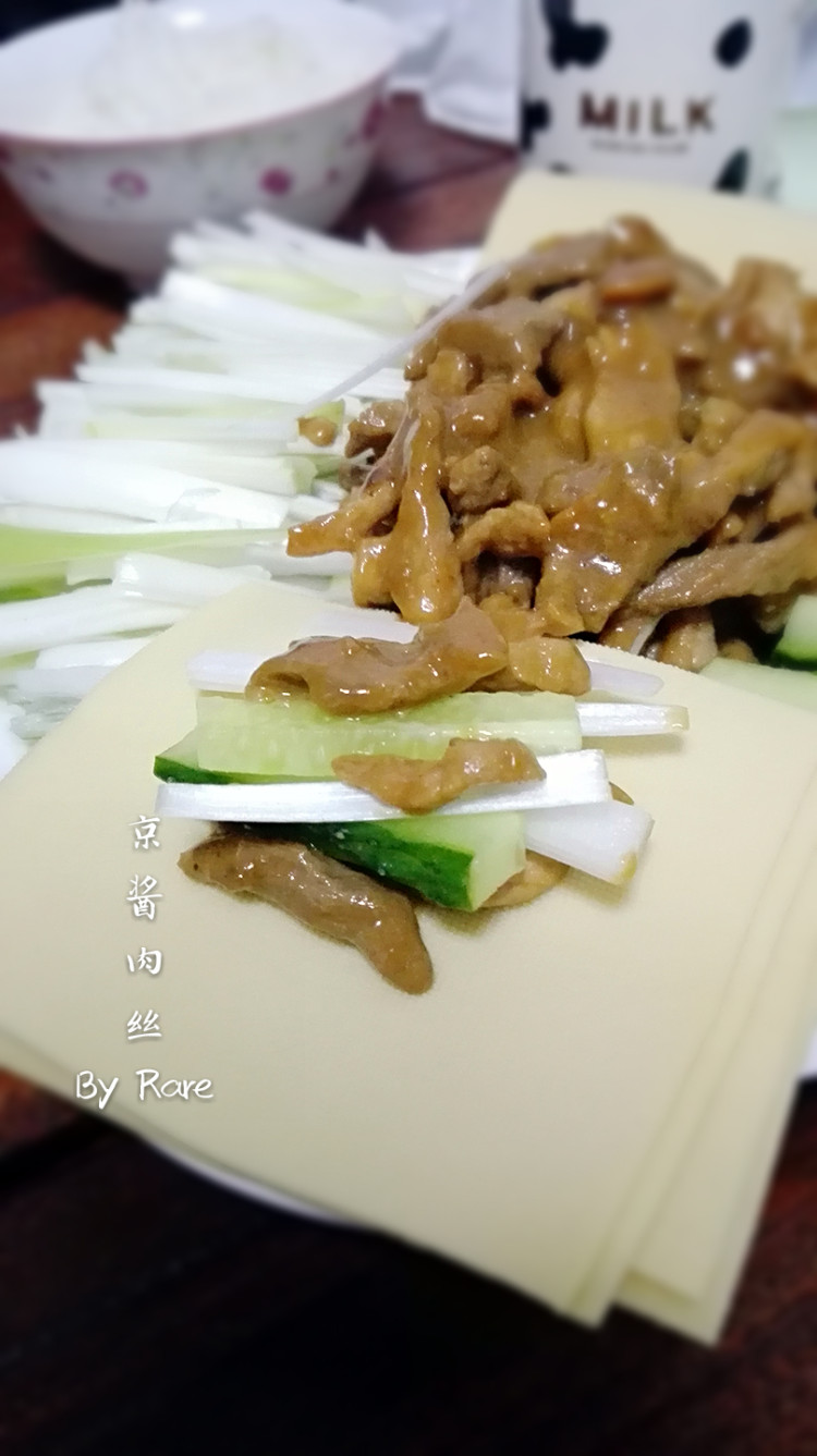 简易版京酱肉丝步骤5