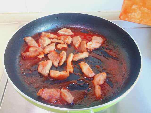 茄汁溜肉段步骤5