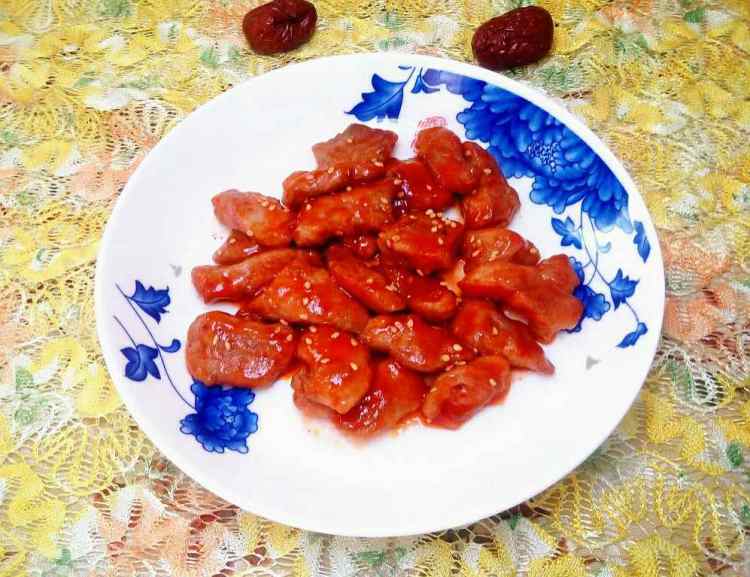 茄汁溜肉段步骤6