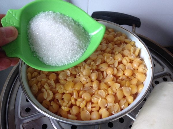 【手工美食】豌豆黄步骤4