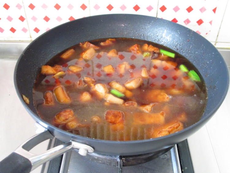 无油红烧肉步骤9