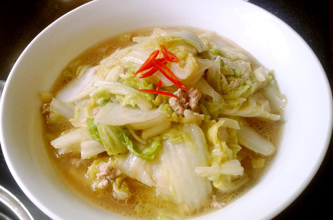 干烧白菜步骤9