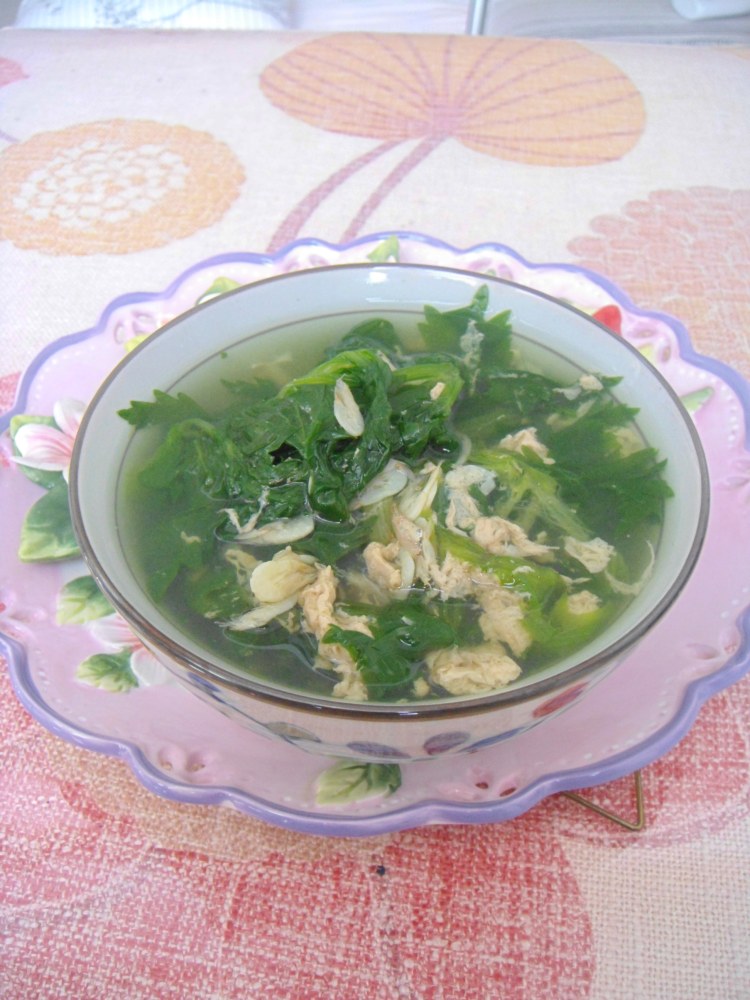 虾皮芹菜叶汤步骤7