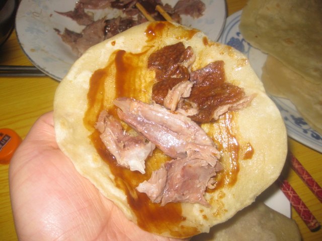 北京烤鸭卷饼步骤15