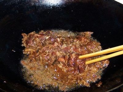 老北京葱爆羊肉步骤4