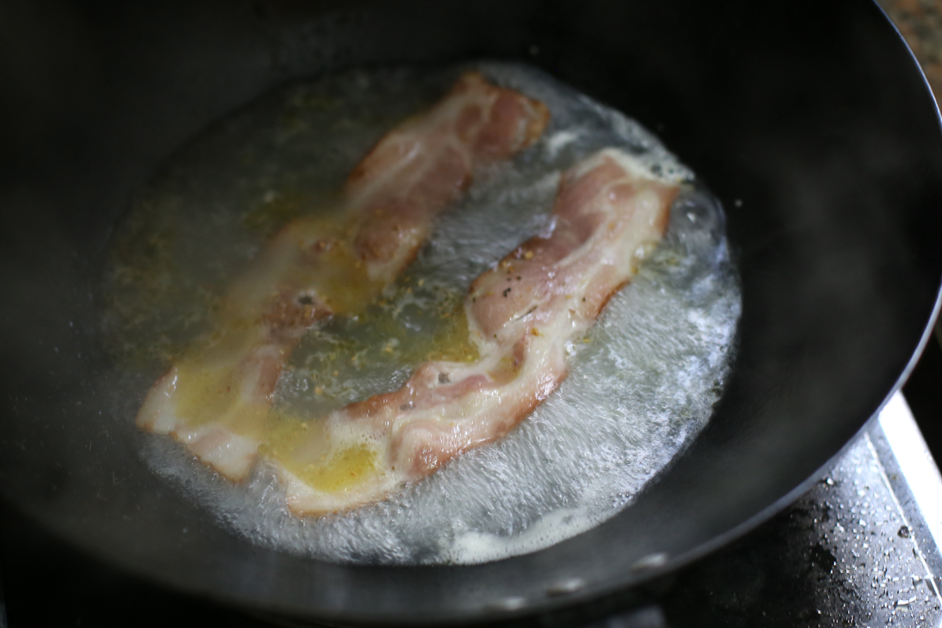青酱培根豆苗步骤7