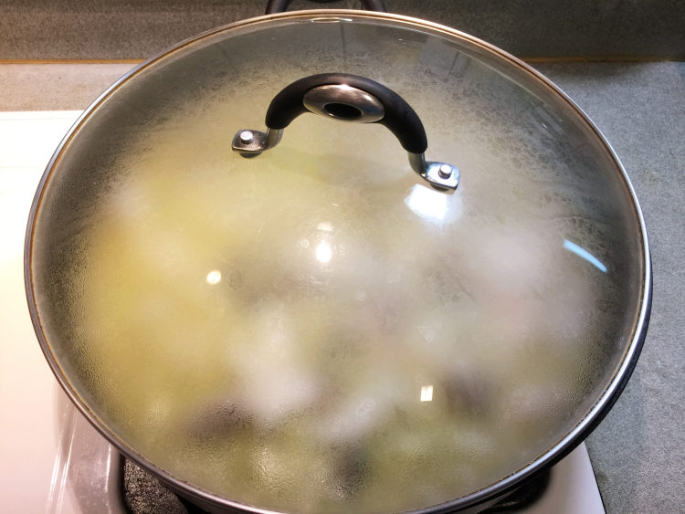 辣味双鲜青酱燉饭步骤10