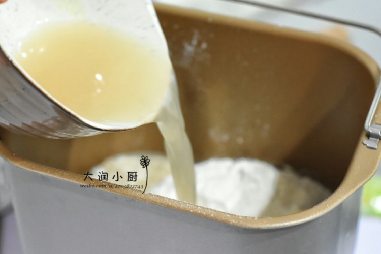 蜜梨全麦小熊面包步骤3