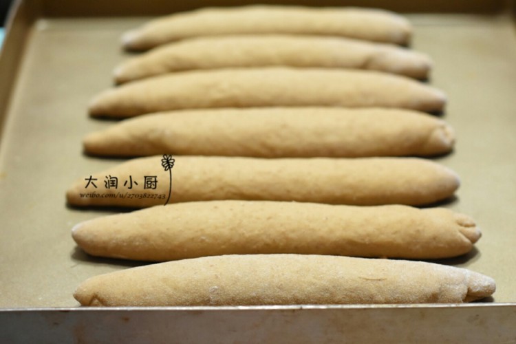 蜜梨全麦小熊面包步骤8
