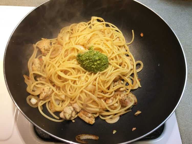 青酱鸡肉意大利面步骤11