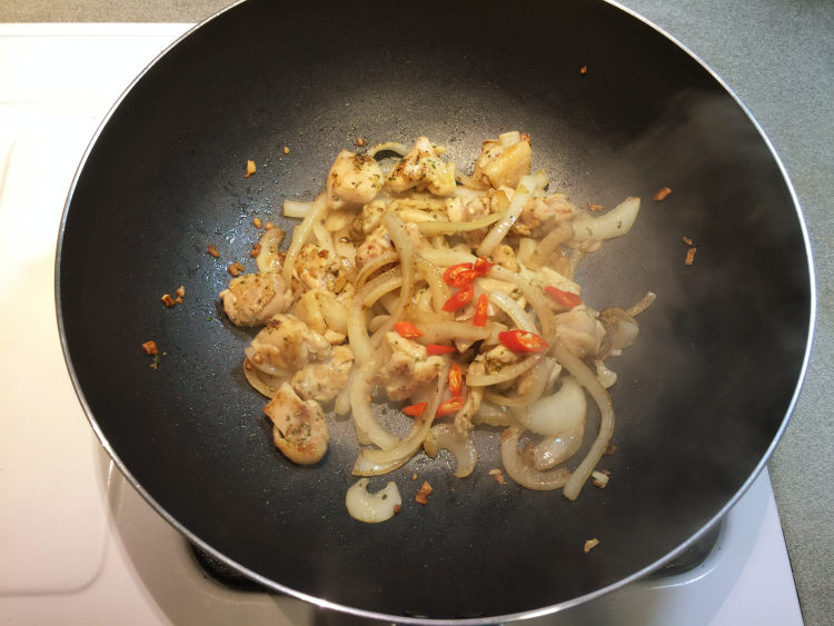 青酱鸡肉意大利面步骤9