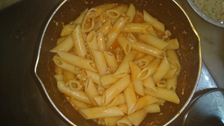 浓茄汁肉酱意大利通心步骤7
