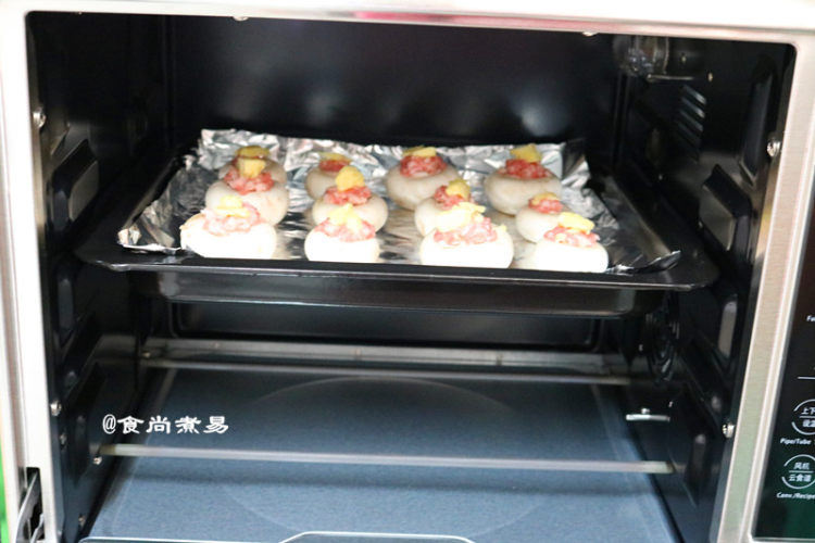 芝士肉末烤口蘑步骤8