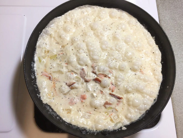 鮭鱼奶酱甜菜根面步骤15
