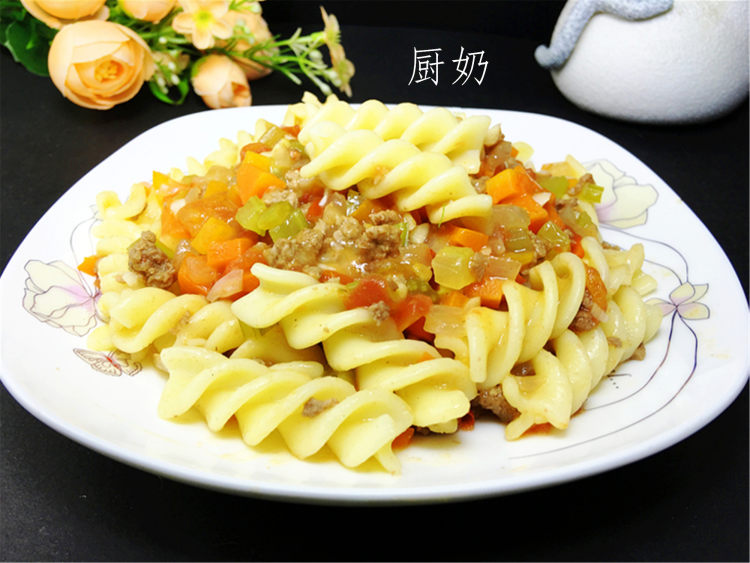 意式牛肉酱意面#百味步骤15