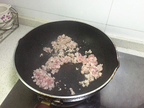 番茄肉末意面#百味来步骤4