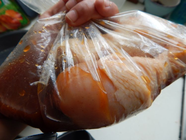 柠檬苹果烤鸡腿步骤8