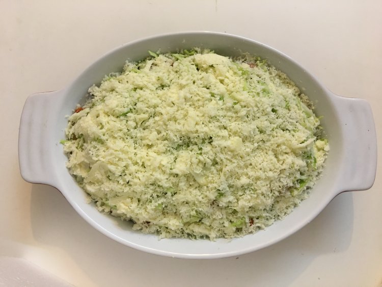虾仁芝士焗饭步骤9