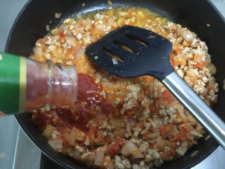 低卡快手的意式肉酱面步骤12