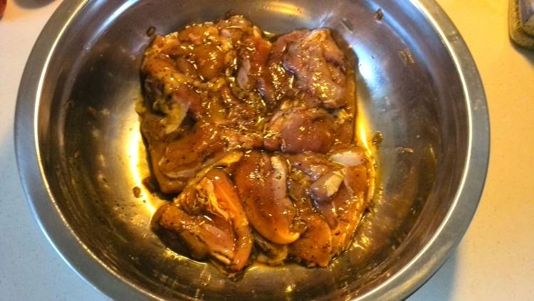 黑椒香烤鸡腿步骤4
