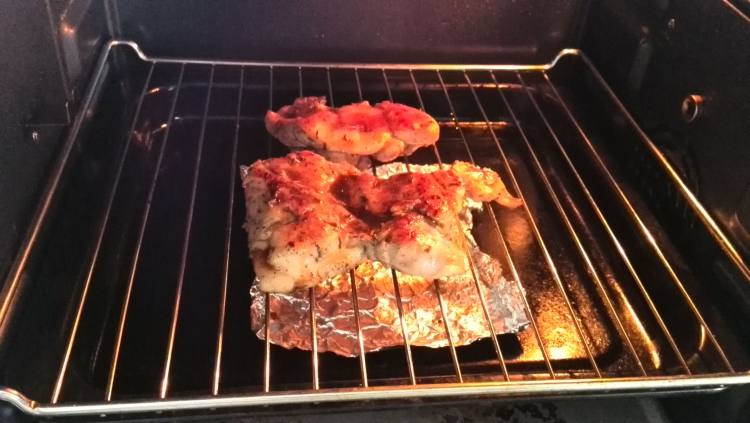 黑椒香烤鸡腿步骤9