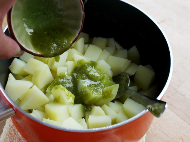 青酱土豆沙拉步骤4