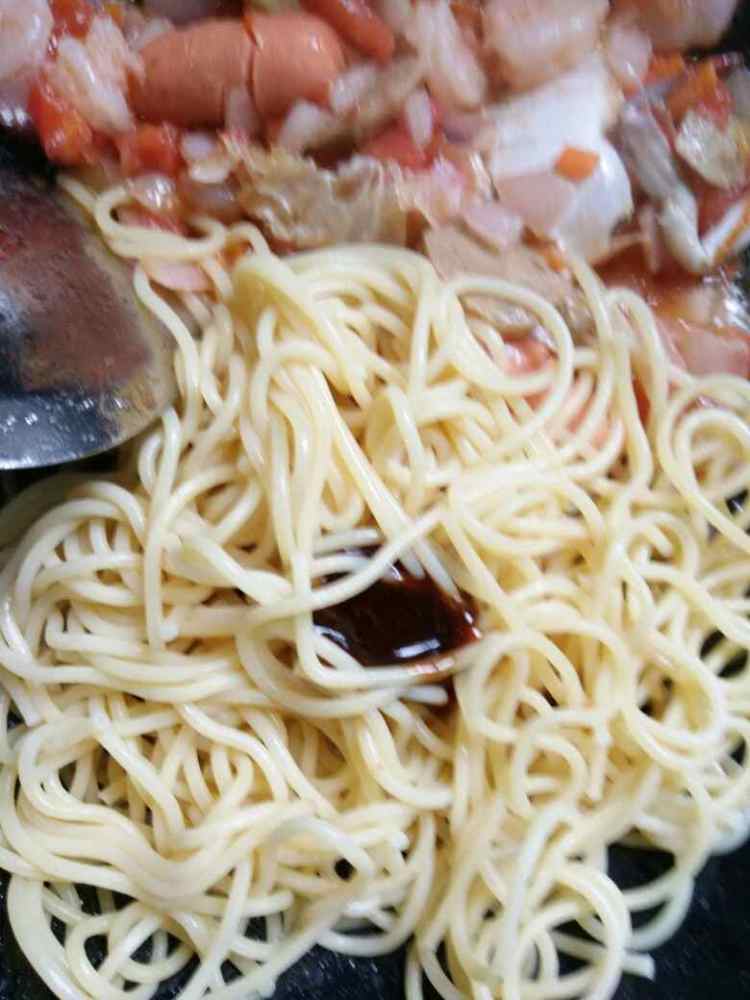 海鲜意大利面步骤8