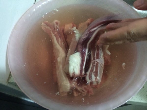 生菜卷羊排#多效护理步骤1