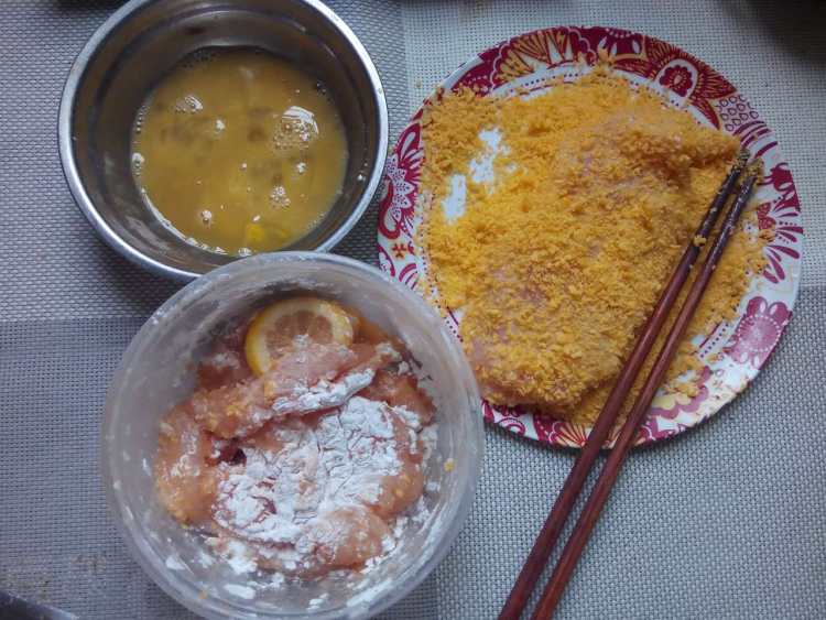 柠檬鸡排#多效护理一步骤4