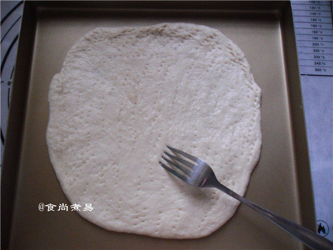 秋葵肠仔披萨步骤11