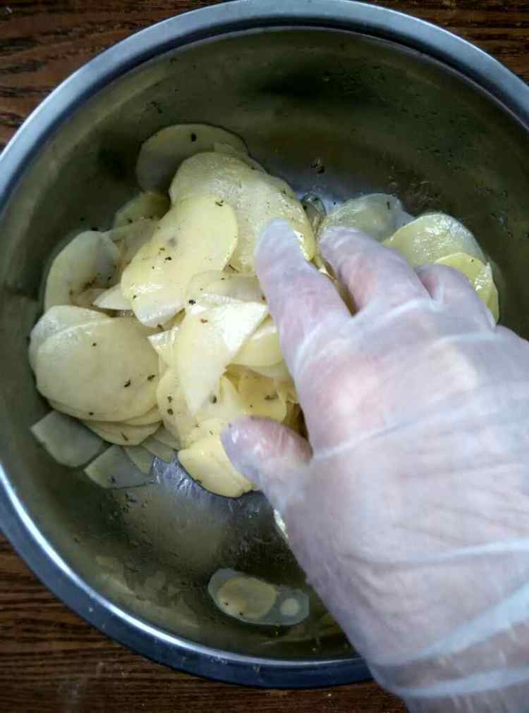 土豆塔步骤7