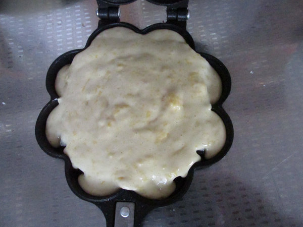 蛋糕版华夫饼步骤16